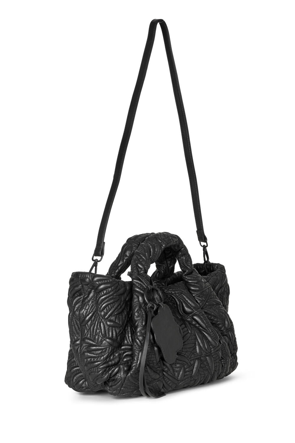 Lix Quilt lædertaske - 2 Black